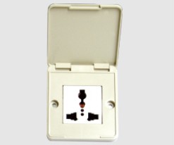 YL 011I 防水(shuǐ)插座三孔-實驗室(shi)配件