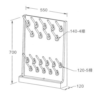 YL 2404 大(da)單面滴(di)水架