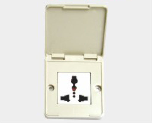 YL-2201防水(shui)插座三孔-實(shi)驗室配件