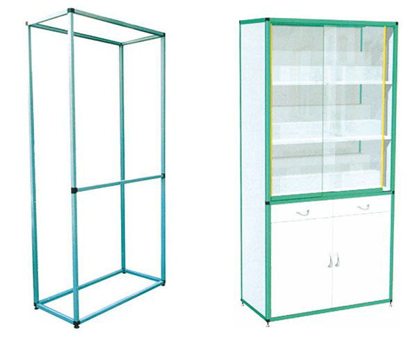 YL 3005 鋁(lǚ)合金儀器櫃(gui)骨架-實驗室(shi)配件