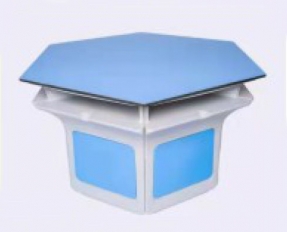 YL-0801-六邊(biān)形實驗桌-實(shi)驗室配件